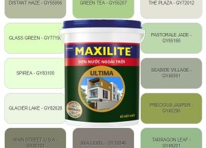 Sơn Maxilite có thể pha màu tại máy pha màu của nhà cung cấp nào?
